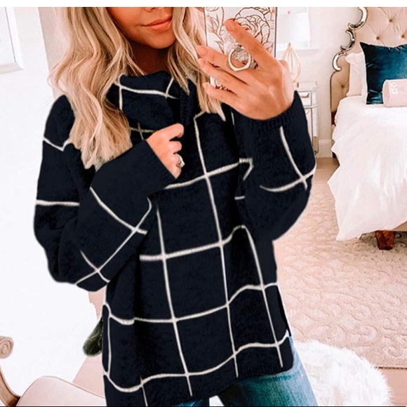 ✳️ HOLIDAY GRID sweater - Picture 2 of 3